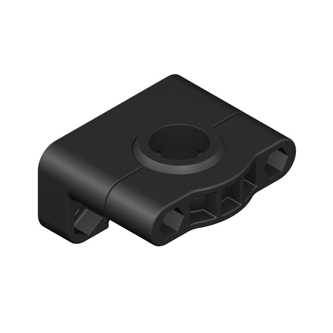 Banner Engineering Mounting Bracket for 18mm sensors; swivel w/ set screws; plastic